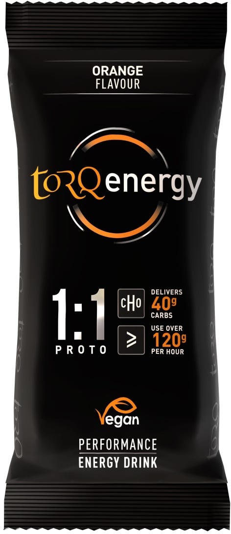 Torq 1:1 energy drink blackcurrant pouch (box 12)