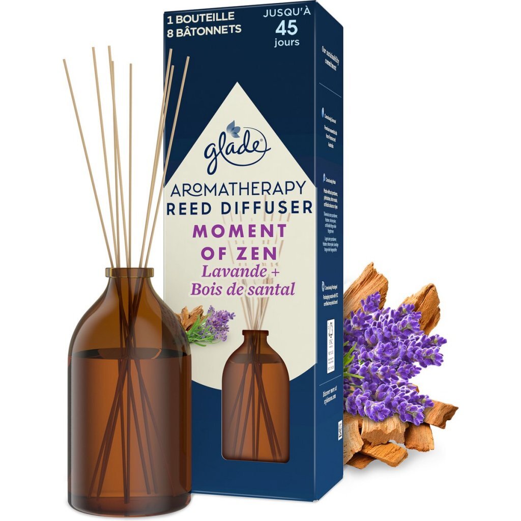 Andere Marken Glade Aromatherapy Moment of Zen Duftstäbchen Lavendel Sandelholz 80 ml