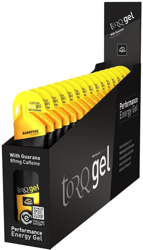 Torq gel banoffee met guarana (doos 15) - 500035
