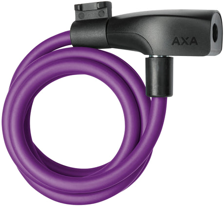 Spirálový kabel AXA Resolute 8-120 Purple