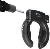 AXA ring lock Defender Retractable with removable key black