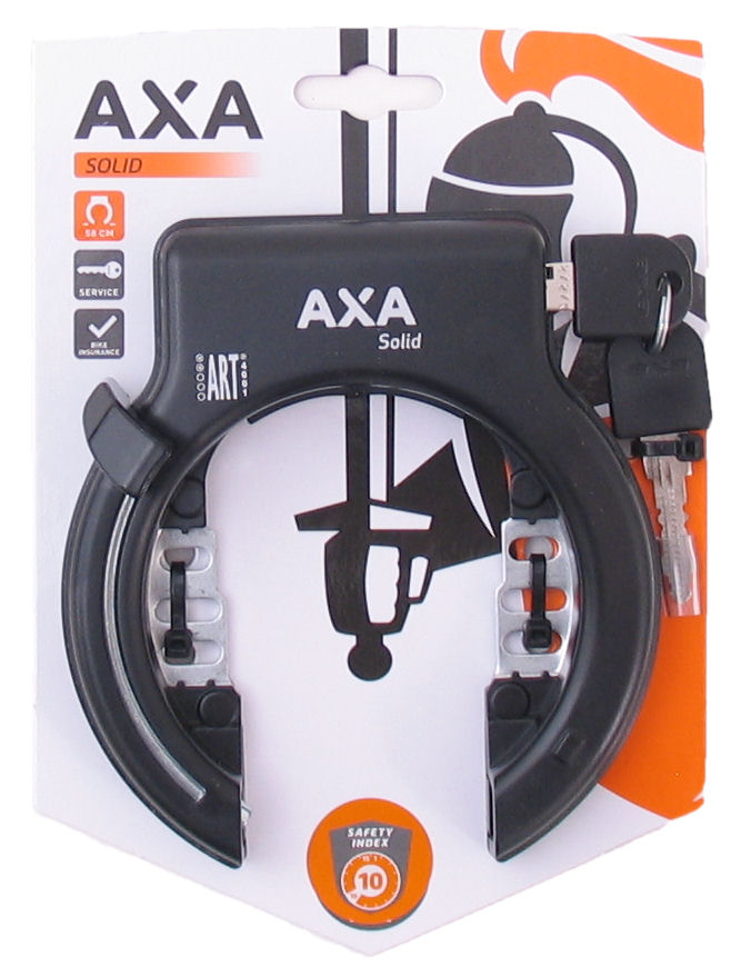 Axa Solid Ringslot 150mm Art2 Black