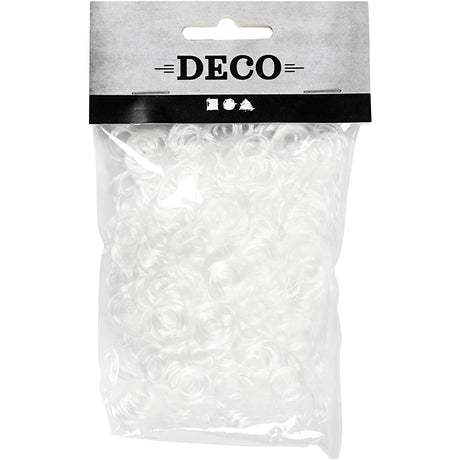 Creativ Company lockiges Haar, weiß, 15 gr 1 Box