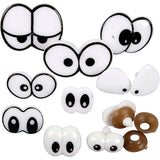 Creativ Company lustige Augen, Größe 2-3 cm, 200 div. 1 Box