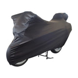 DS deckt Motorabdeckung FlexX Top Case xxl schwarz ab