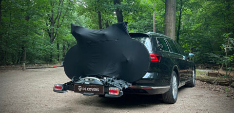 DS cubre el transporte de calcetines para bicicletas adecuado para bicicletas de montaña negras