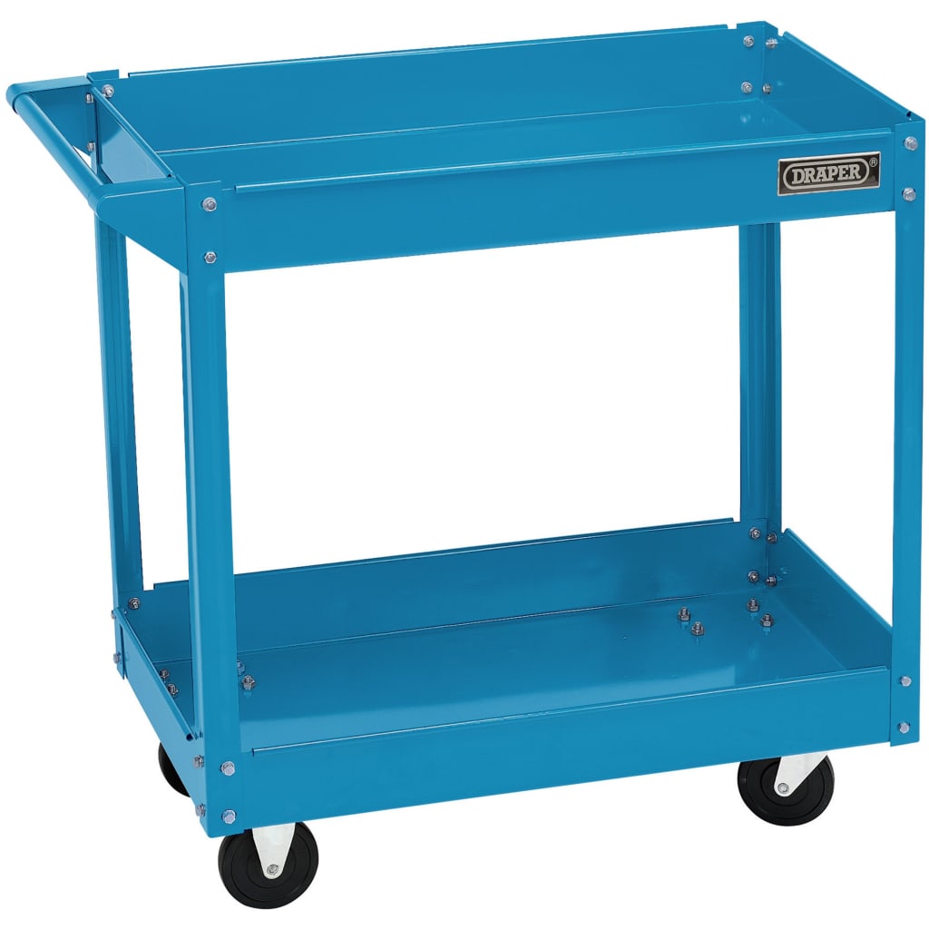 Herramientas draper draper herramientas trolley de 2 capas azules