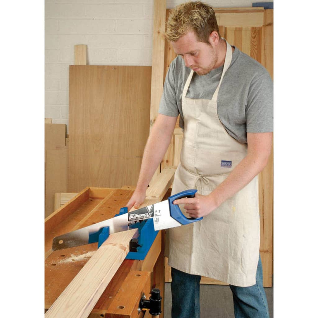 Draper Tools Draper Tools Mitre Miter Box con abrazaderas azul 09789