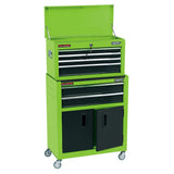 Draper Tools Draper Tools Roller med Toolbox 61.6x33x99.8 cm grönt