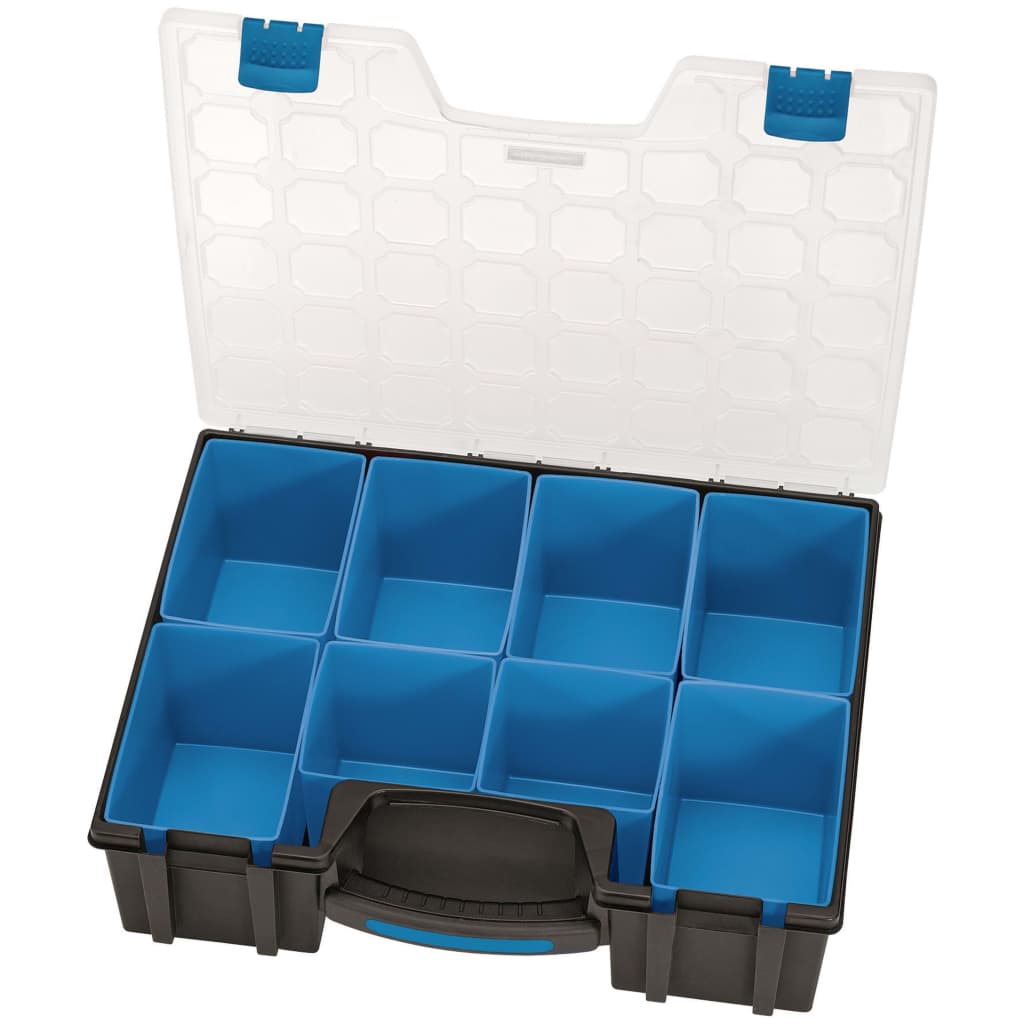 Draper Tools Draper Tools 8-Part Organizer med fack 41,5x33x11 cm svart