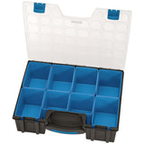 Draper Tools Draper Tools 8-Part Organizer med fack 41,5x33x11 cm svart