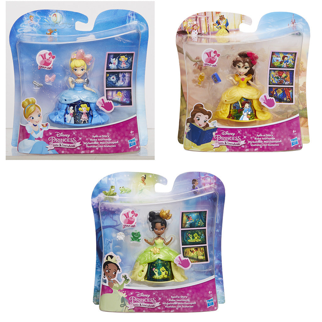 Disney Hasbro Princesa Mini Princess Turn a Story