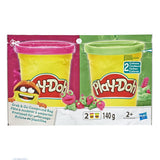 Play-Doh-Grab-and-Go-Beutel + Ton in 2 Farben