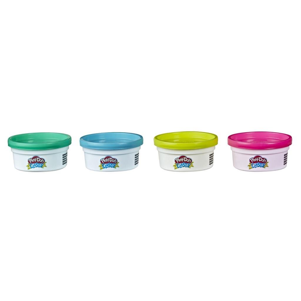 Play-Doh Elastix Clay 4 jars