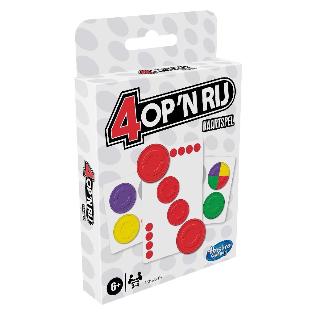 Hasbro 4 on #039; n row card game