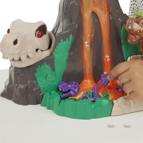 Hasbro Play-Doh Slime Hydro Glitz Dino Vulkan