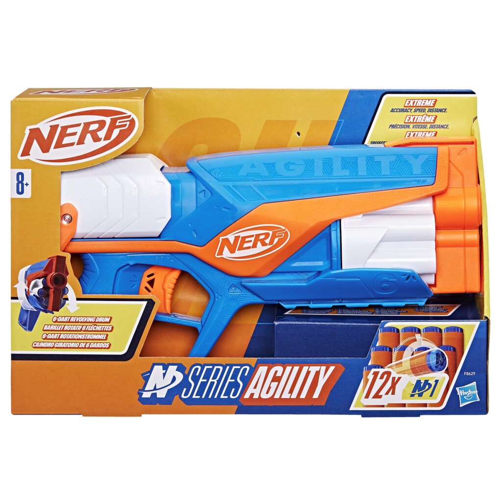 Nerf n series agility blaster + 12 darts