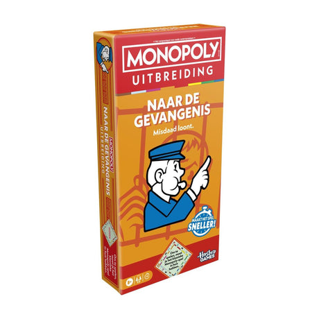Hasbro Monopoly to Prison – Erweiterung für Monopoly – Brettspiel