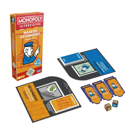 Hasbro Monopoly to Prison – Erweiterung für Monopoly – Brettspiel