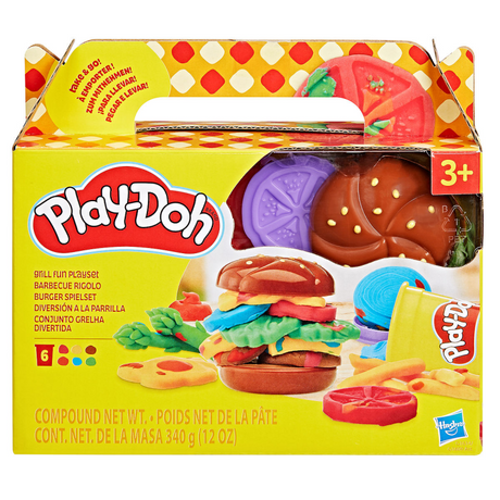 Play-Doh-Grillspaß-Spielset, Spielküche, Spielzeug für Kinder ab 3 Jahren