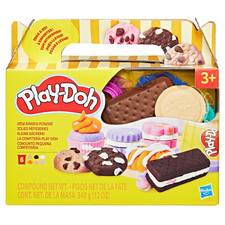 Kleine Play-Doh-Bäckerei – 6 Tontöpfe