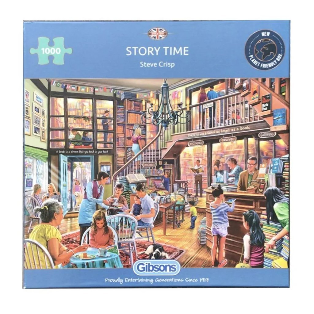 Overige Merken Gibsons Puzzel Story Time 1000 Stukjes