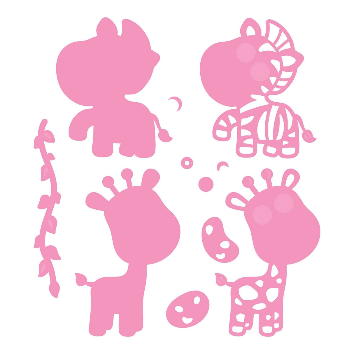Tonic studios • wild about zoo die set giraffe