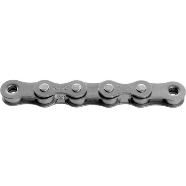 Kmc z 1 ept 128 - 1 2x1 8 - 8,6 mm - 128 Links - Dunkel Silber