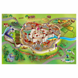 Acheka Play Dress Castle Medio Ages, 100x150 cm