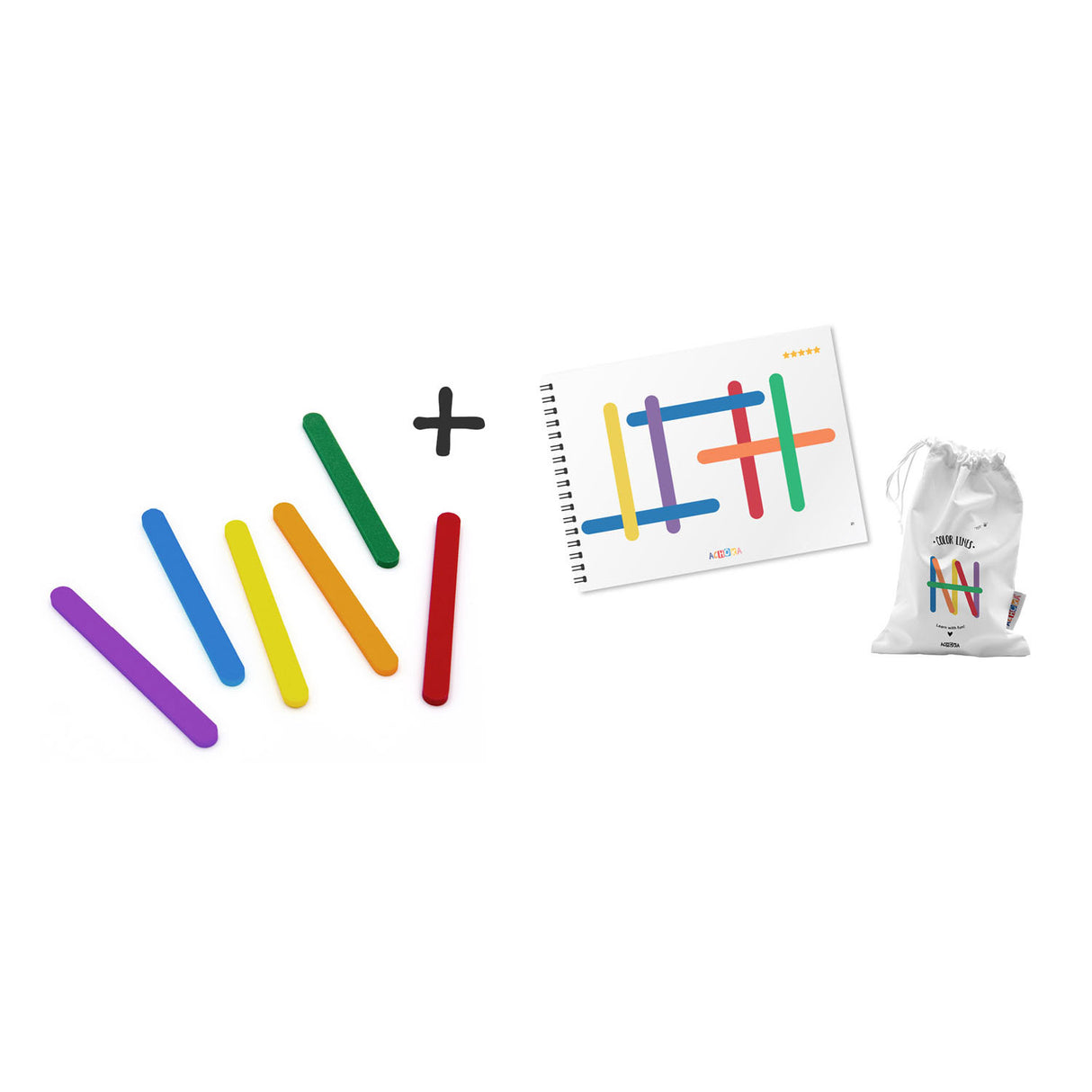 Achoka Color Sticks Game Foam