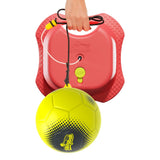 Mookie Reflex -Fußballtrainer mit allen Oberflächen Basic rot gelb