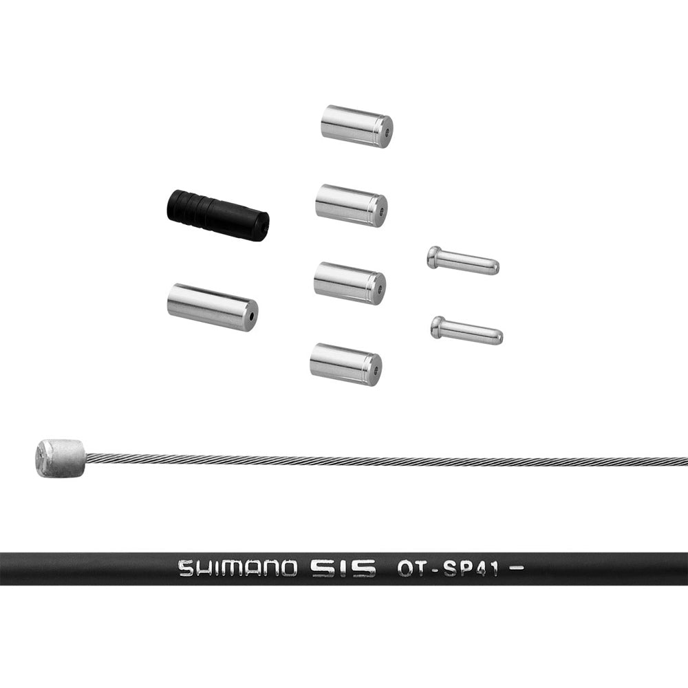 Shimano gear cable set Race stainless steel black