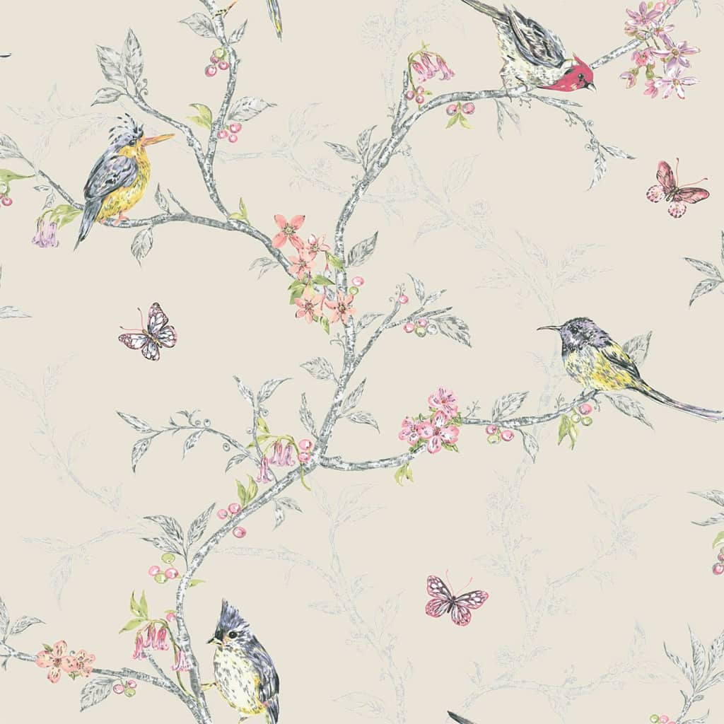 Niederländische Wandverkleidung Wallpaper Phoebe Beige