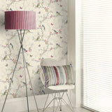 Niederländische Wandverkleidung Wallpaper Phoebe Beige