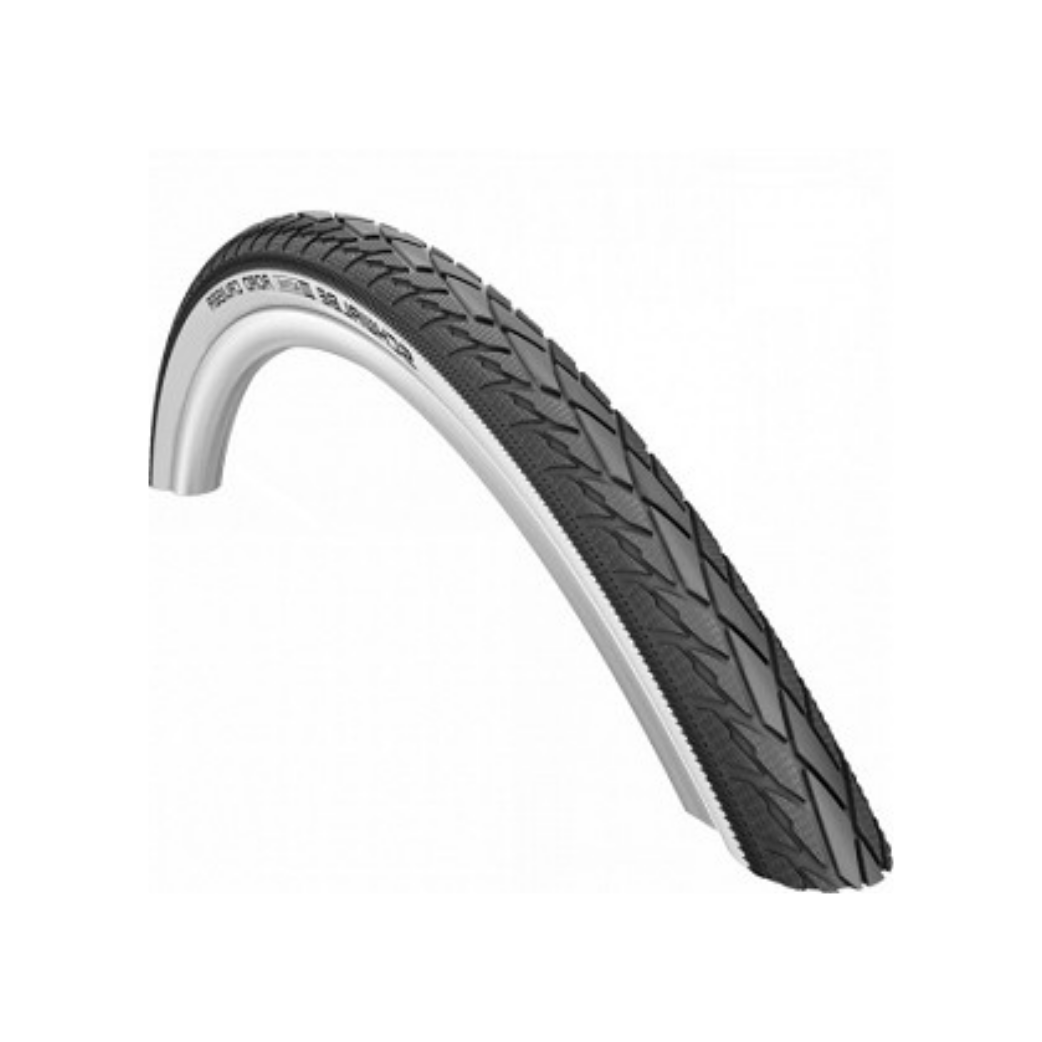 Schwalbe Road Cruiser 47-622 (28x1.75) Reflejo blanco negro