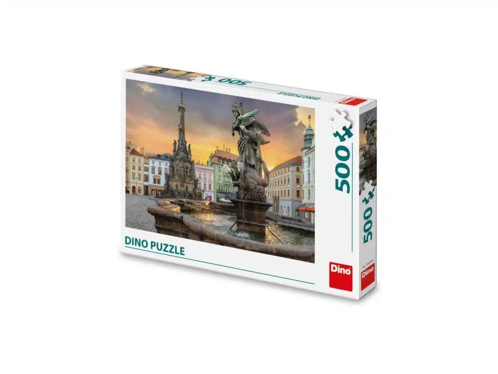 Dinotoys Dino-Puzzle Herkules-Brunnen Tschechien – 500 Teile