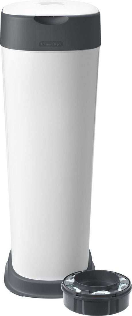 Tommee Tippee Twist Click XL Windeleimer – für bis zu 60 Windeln – 1 Nachfüllkassette – antibakterielle grüne Folie
