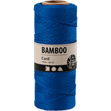 Creativ Company Bambusschnur, Stärke 1 mm, blau, 65 m 1 Rolle