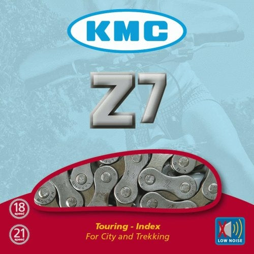 KMC Bicycle Chain Z7 6 7 Speed ​​Grey 114 Schakels