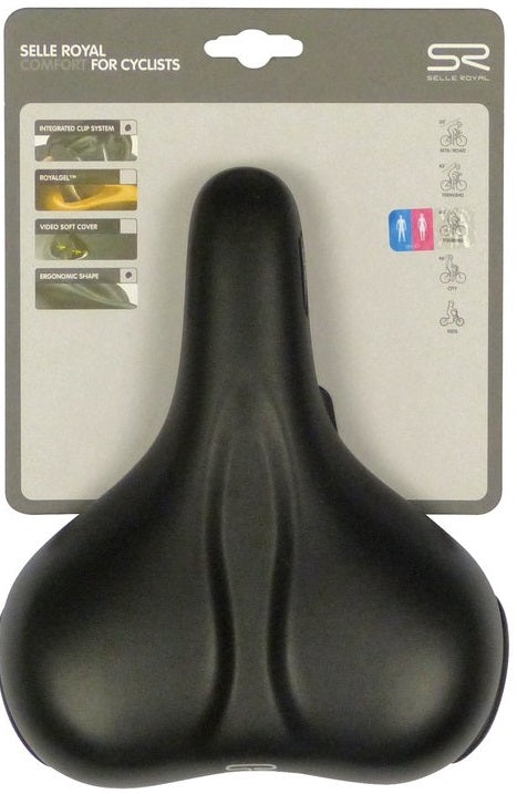 SeleRoyalyal Velo Camel Saddle Sell Rio plus Stad unisex schwaarz