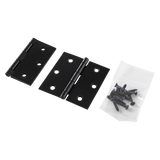Mack 1071168 - 2 vierkante scharnieren zwart h 70 x b 70 mm | 5 stuks