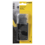 Mack 1071168 - 2 vierkante scharnieren zwart h 70 x b 70 mm | 5 stuks