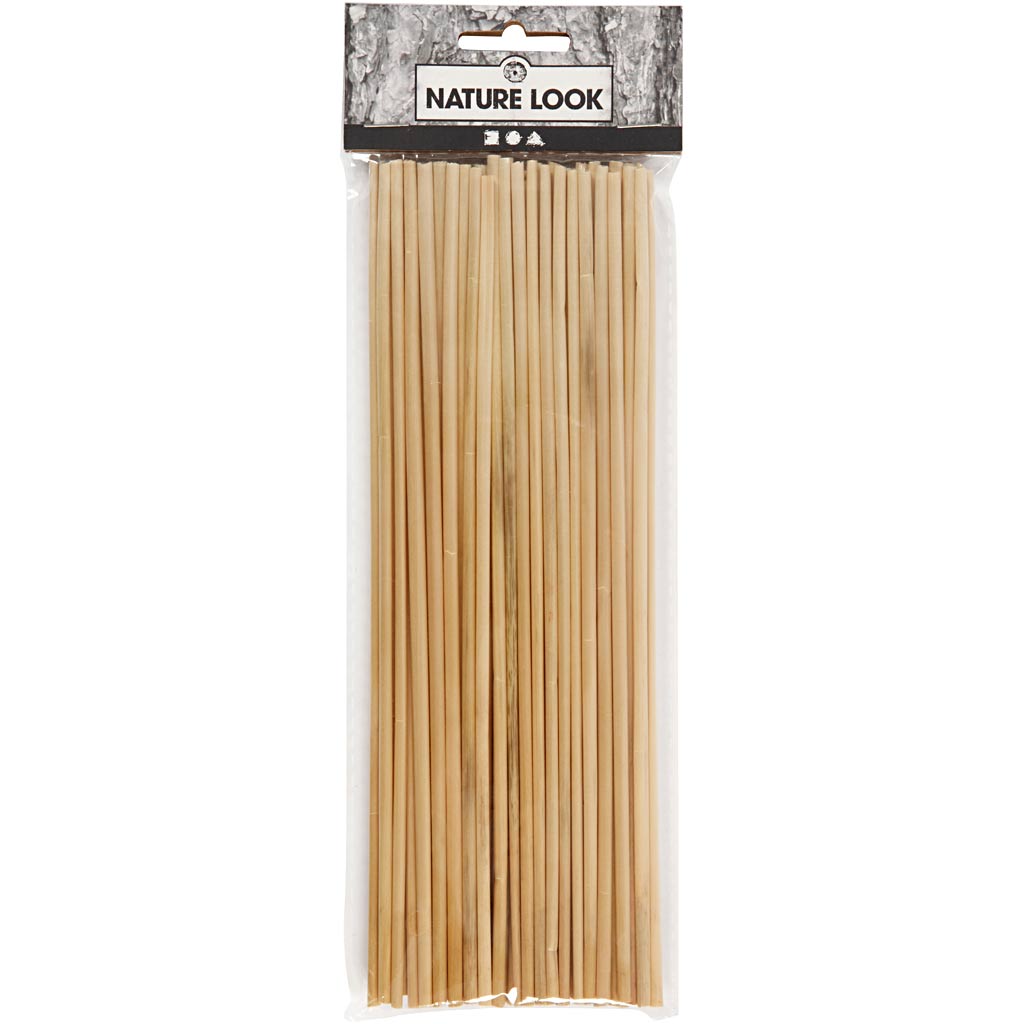 Creativ Company Natural Bleached Stroh, 50..