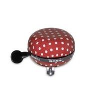 Basil Polkadot - Bell Bicycle Bell - 80 mm - červená bílá