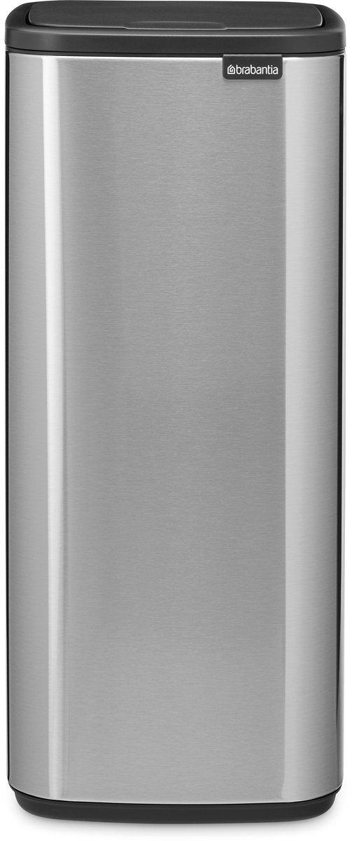 Brabantia Bo Touch Bin Abfallbehälter – 30 Liter – mattierter Stahl, fingerabdrucksicher