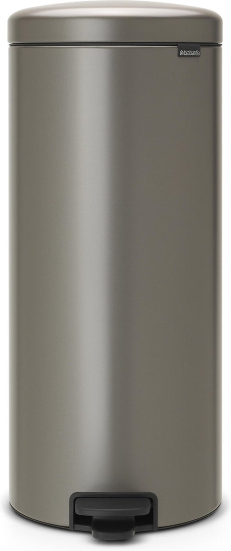 Brabantia Treteimer 30 Liter mit Kunststoff-Inneneimer Platin