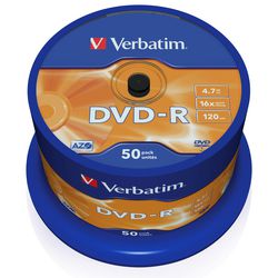 DVD-R Spindel 4,7GB wörtlich 16x 50 Stück