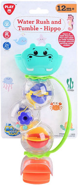 Playgo Wassermühle Nilpferd mit Saugnäpfen