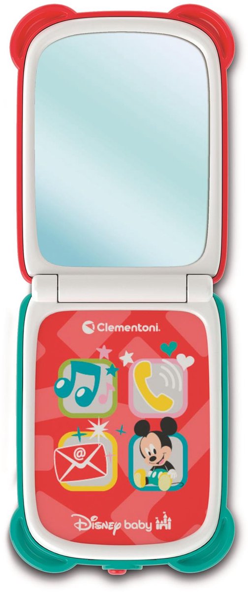 Clementoni Baby Disney Mickey Mouse faltbares Telefon