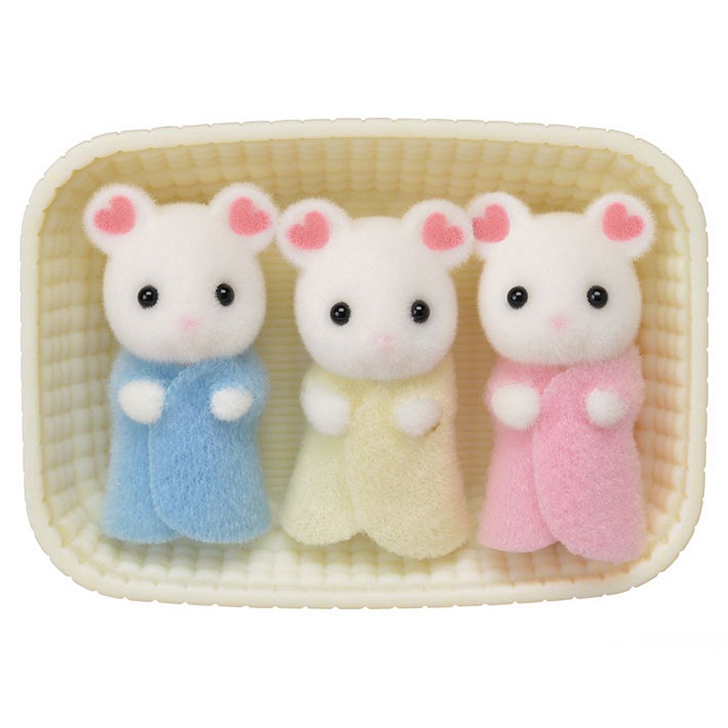 Familles sylvaniennes sylvaniennes 5337 Triplés Marshmellow Mouse